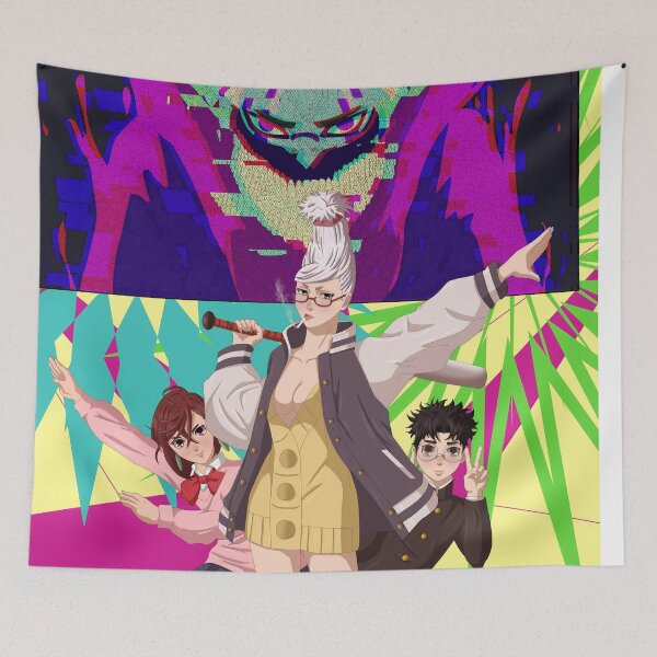 Item preview, Seiko Ayase Dandadan Anime Neon Surreal Demon Group designed and sold by GABRIELMURPHY.
