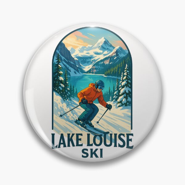 Item preview,  Skiing in the Canadian Rockies at Lake Louise designed and sold by Places On Earth.