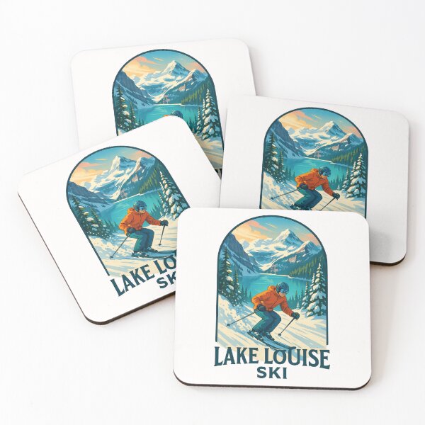 Item preview,  Skiing in the Canadian Rockies at Lake Louise designed and sold by Places On Earth.