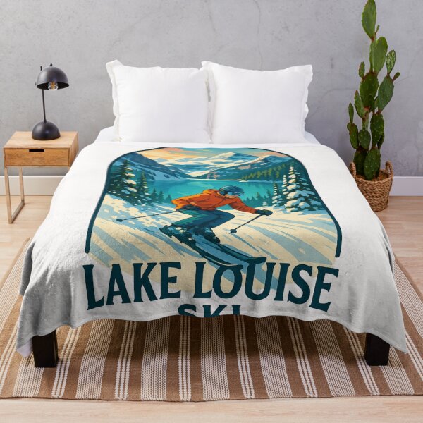 Item preview,  Skiing in the Canadian Rockies at Lake Louise designed and sold by Places On Earth.