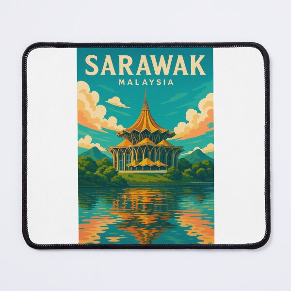 Item preview, Sarawak State Legislative Assembly Building, Kuching designed and sold by Places On Earth.