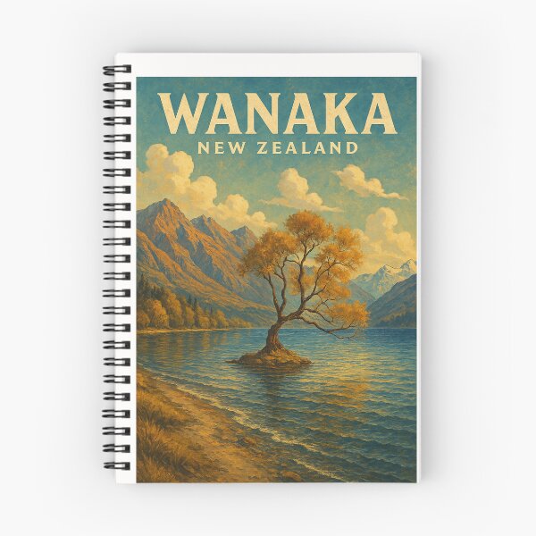 Item preview,  Lone Tree in Lake Wānaka, South Island, New Zealand designed and sold by Places On Earth.