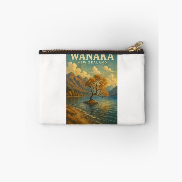 Item preview,  Lone Tree in Lake Wānaka, South Island, New Zealand designed and sold by Places On Earth.