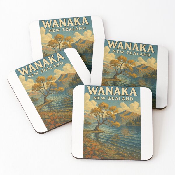 Item preview,  Autumn Shoreline at Lake Wānaka, Otago Region designed and sold by Places On Earth.