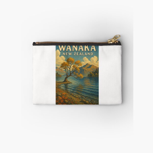 Item preview,  Autumn Shoreline at Lake Wānaka, Otago Region designed and sold by Places On Earth.