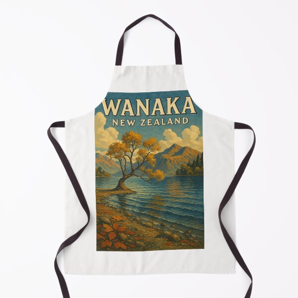 Item preview,  Autumn Shoreline at Lake Wānaka, Otago Region designed and sold by Places On Earth.
