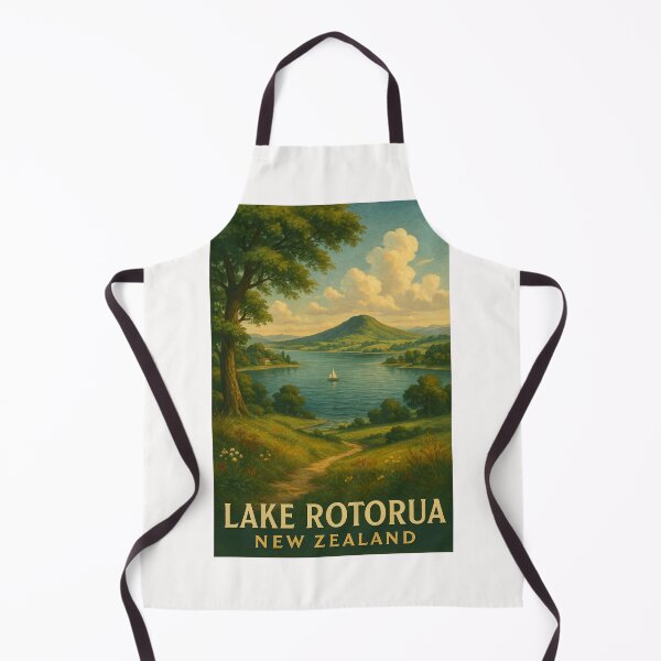 Item preview, Lake Rotorua and Mount Ngongotahā in the Bay of Plenty designed and sold by Places On Earth.