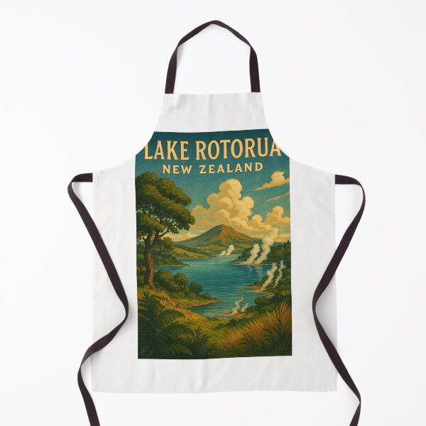 Item preview, Geothermal Landscape of Lake Rotorua, New Zealand designed and sold by Places On Earth.