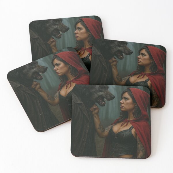 Item preview, Red Doesn't Flinch designed and sold by Woven-myth.