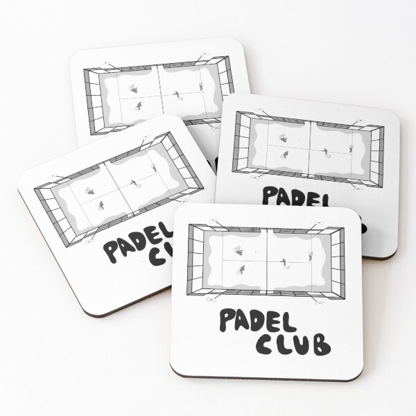 Item preview, Padel court illustration, Padel club designed and sold by Mouyouu.