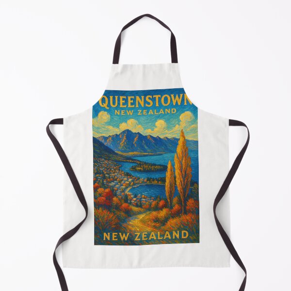 Item preview, Queenstown Skyline and Autumn Hillside in Central Otago designed and sold by Places On Earth.