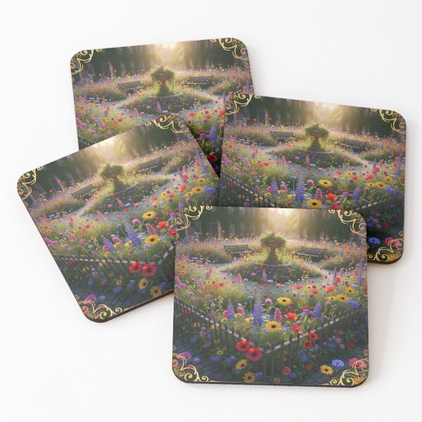 Item preview, Flowery courtyard designed and sold by Studio Yvonne .