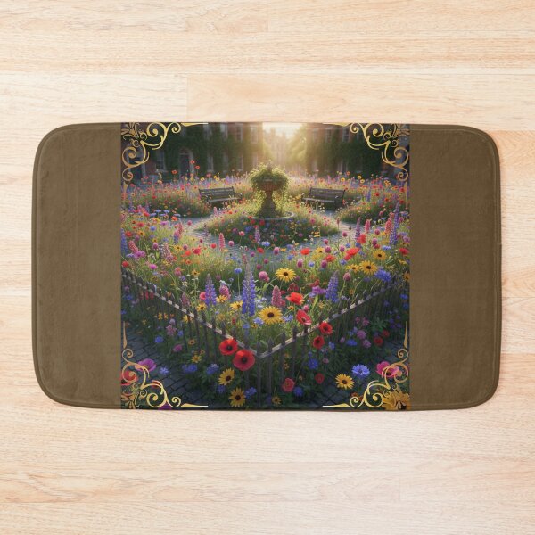 Item preview, Flowery courtyard designed and sold by Studio Yvonne .