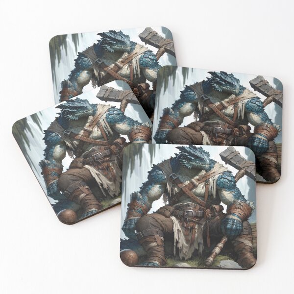 Item preview, Dragonborn Barbarian - Stone & Scale designed and sold by DESIGNPP.