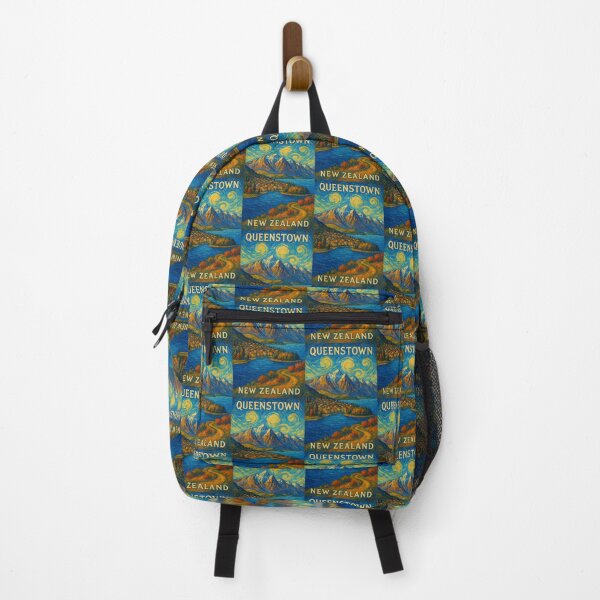 Item preview, Queenstown New Zealand with Lake Wakatipu and The Remarkables designed and sold by Aryabek.