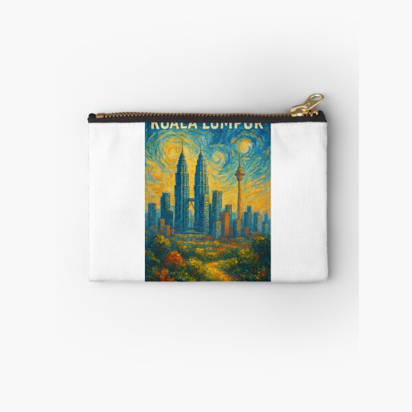 Item preview,  Kuala Lumpur Skyline with Petronas Towers and KL Tower designed and sold by Aryabek.