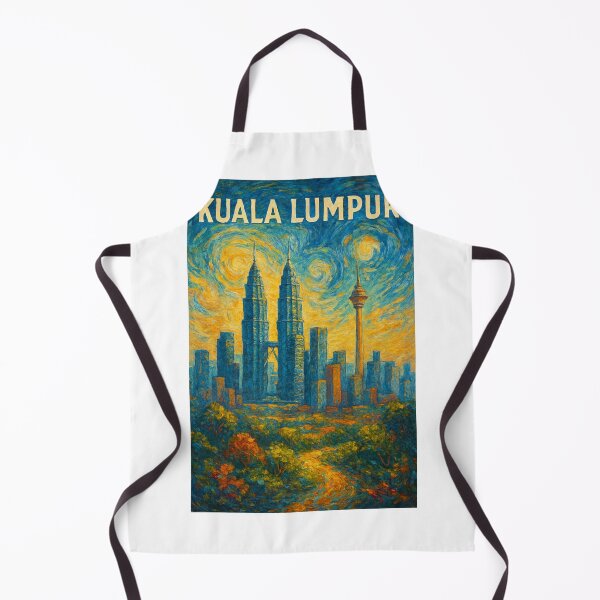 Item preview,  Kuala Lumpur Skyline with Petronas Towers and KL Tower designed and sold by Aryabek.