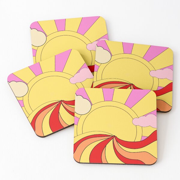 Item preview, retro sunset pattern design shirts designed and sold by anandsiva2703.