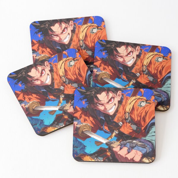Item preview, Dynamic Shimazu Toyohisa Drifters Anime Samurai Battle Fury designed and sold by GABRIELMURPHY.
