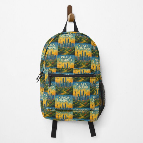 Item preview,  Sunset over Kuala Lumpur with Petronas Towers and KLCC Skyline designed and sold by Aryabek.