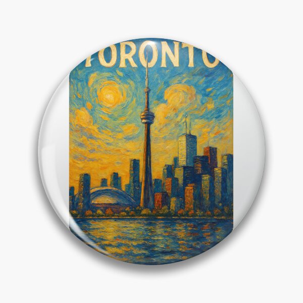 Item preview,  Toronto Skyline at Sunset with CN Tower and Rogers Centre designed and sold by Aryabek.