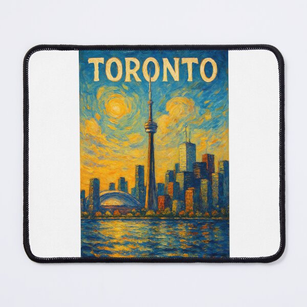 Item preview, Toronto Skyline at Sunset with CN Tower and Rogers Centre designed and sold by Aryabek.