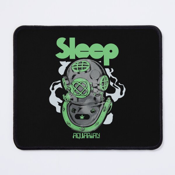 Item preview, Stoner Metal Sleep Band Aquarian designed and sold by NikkiGlassWorks.