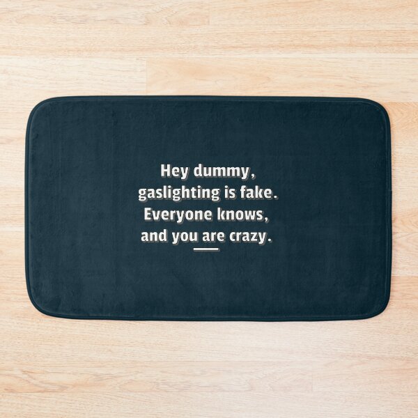 Item preview, Gaslighting Is Not Real Gaslighting Is Fake Ironic designed and sold by WalkingInNature.