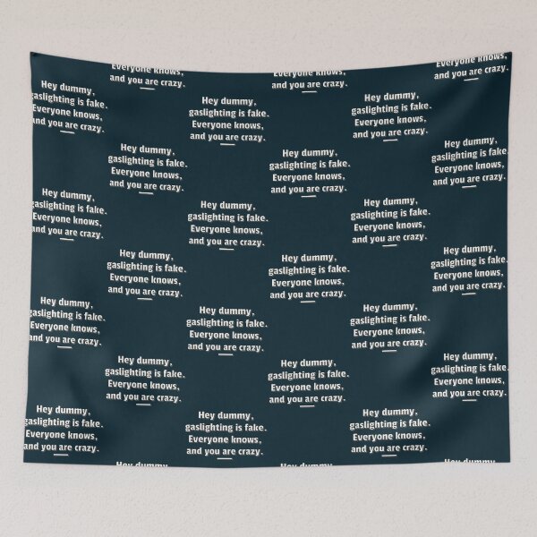 Item preview, Gaslighting Is Not Real Gaslighting Is Fake Ironic designed and sold by WalkingInNature.