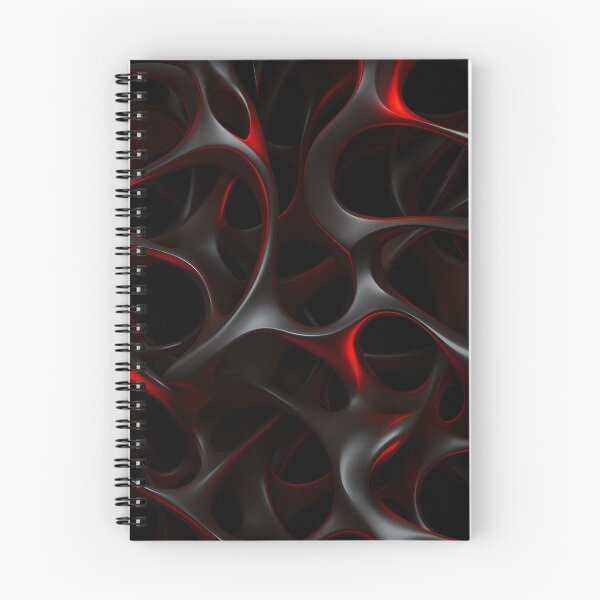 Item preview, Crimson Alloy Flow designed and sold by Kaleidoscope Print.