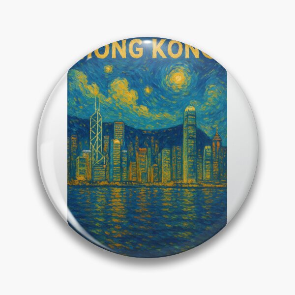 Item preview,  Hong Kong Skyline with Victoria Harbour and Bank of China Tower designed and sold by Aryabek.