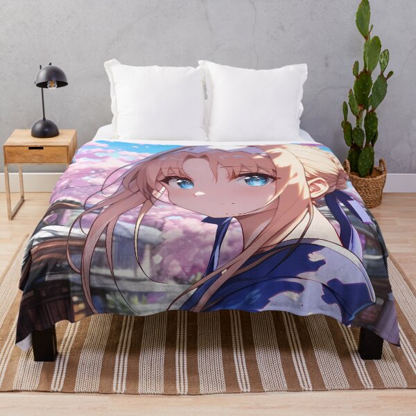 Item preview, Alice Zuberg Sword Art Online Anime Kimono Sakura Waifu designed and sold by GABRIELMURPHY.
