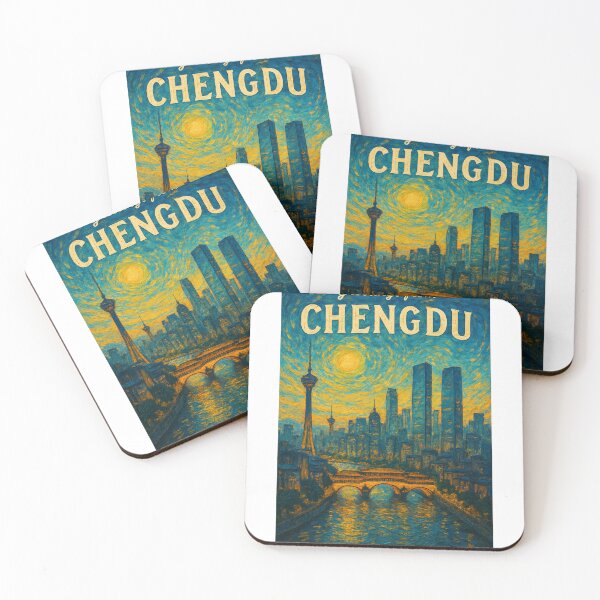Item preview,  Chengdu Skyline with Anshun Bridge and Sichuan TV Tower designed and sold by Aryabek.