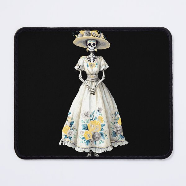 Item preview, La Catrina Vibrant Mexican Calavera dia de los muertos designed and sold by tanabe.