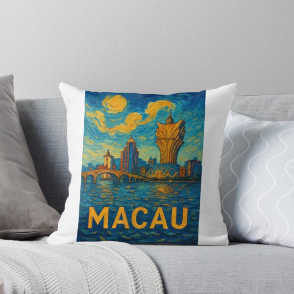 Item preview,  Macau Skyline with Grand Lisboa and Nam Van Lake designed and sold by Aryabek.