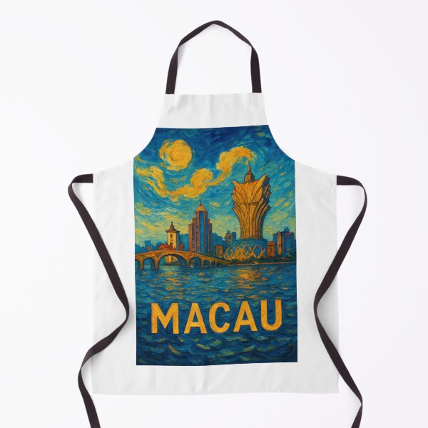 Item preview, Macau Skyline with Grand Lisboa and Nam Van Lake designed and sold by Aryabek.
