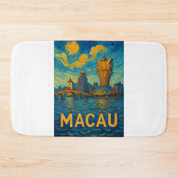 Item preview,  Macau Skyline with Grand Lisboa and Nam Van Lake designed and sold by Aryabek.