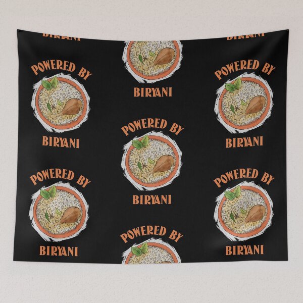 Item preview, Powered by Biryani designed and sold by sydney-syder.