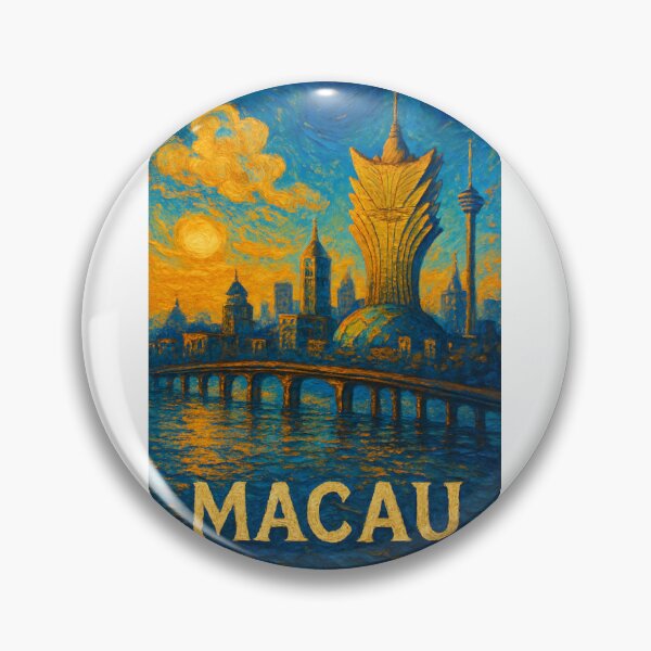 Item preview,  Sunset in Macau with Grand Lisboa and Macau Tower designed and sold by Aryabek.