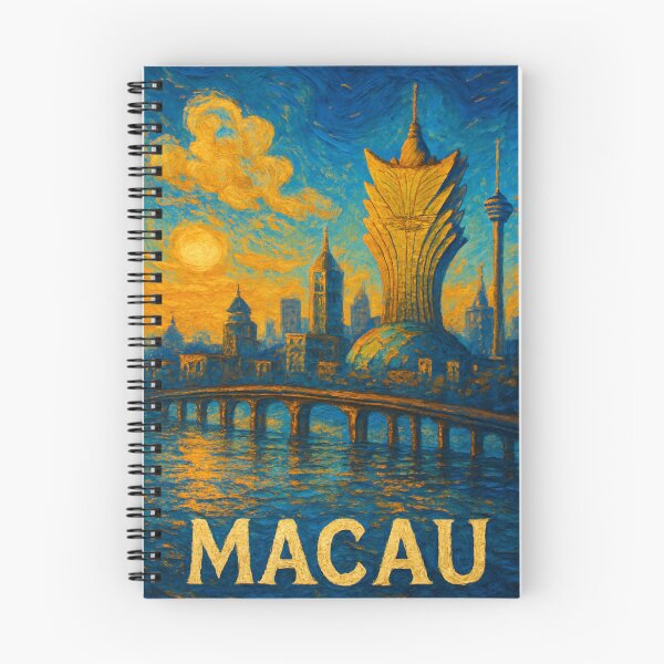 Item preview,  Sunset in Macau with Grand Lisboa and Macau Tower designed and sold by Aryabek.