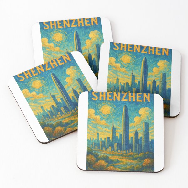 Item preview,  Shenzhen Skyline Featuring Ping An Finance Center and Futian District designed and sold by Aryabek.