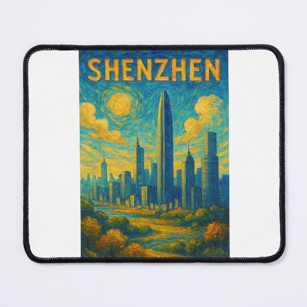 Item preview, Shenzhen Skyline Featuring Ping An Finance Center and Futian District designed and sold by Aryabek.