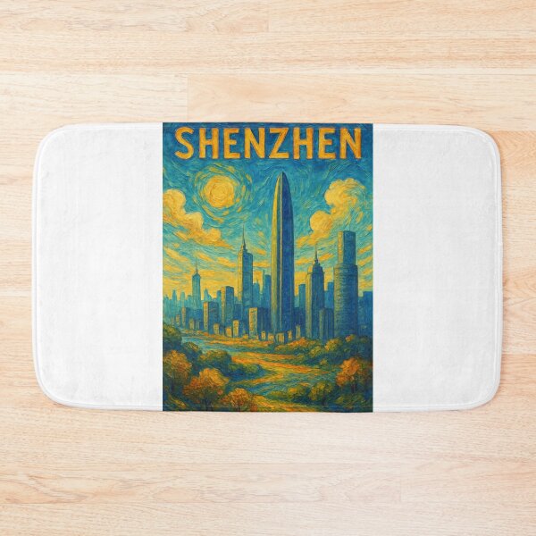 Item preview,  Shenzhen Skyline Featuring Ping An Finance Center and Futian District designed and sold by Aryabek.