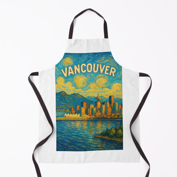 Item preview, Vancouver Skyline with Canada Place and Coastal Mountains designed and sold by Aryabek.