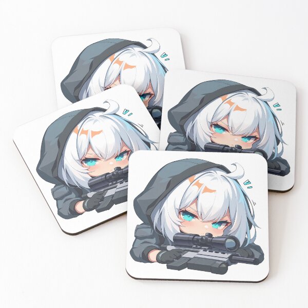 Item preview, Game Chibi kawaii Noelle Genshin Impact Sniper Military Precision designed and sold by GABRIELMURPHY.