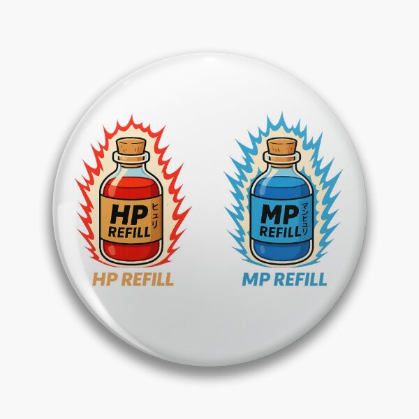 Item preview, MP and HP potions designed and sold by Yournique.