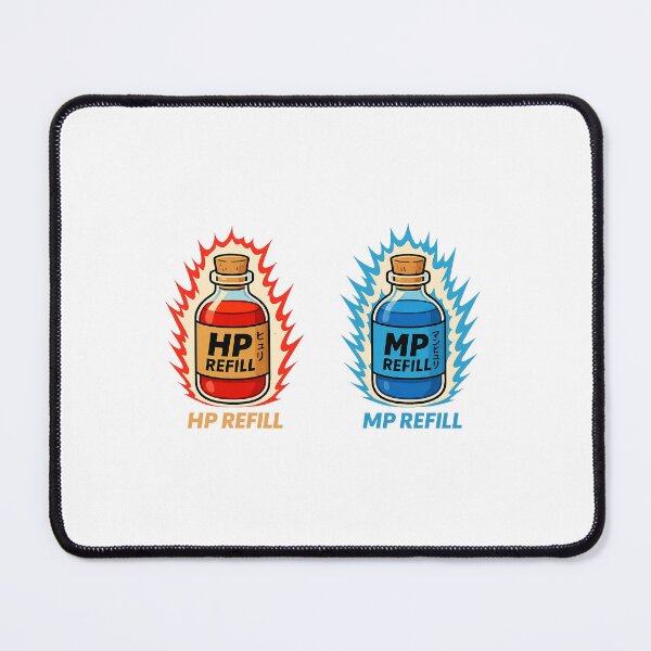 Item preview, MP and HP potions designed and sold by Yournique.