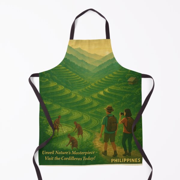 Item preview, Banaue Rice Terraces Travel Poster – Philippines Heritage Landscape designed and sold by Dikshant Goyal.