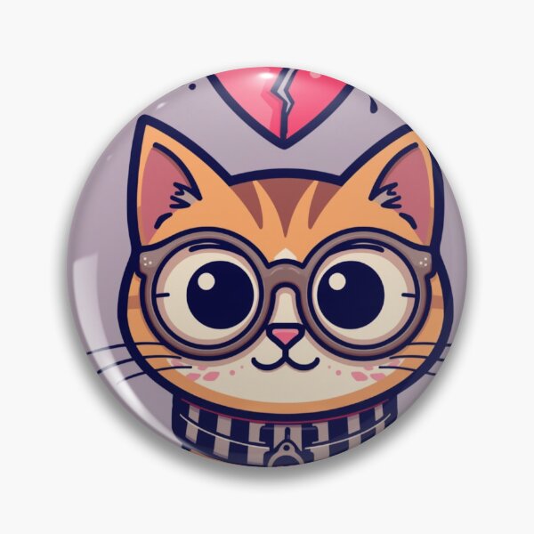 Item preview, Hacklove Cat – Time-Traveler Design for Pillow & Tote designed and sold by Hoahana Unique Design.