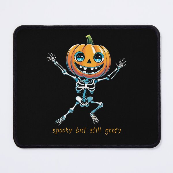 Item preview, Pumpkin Head Skeleton Funny Halloween Cartoon designed and sold by SamartkitDesign.
